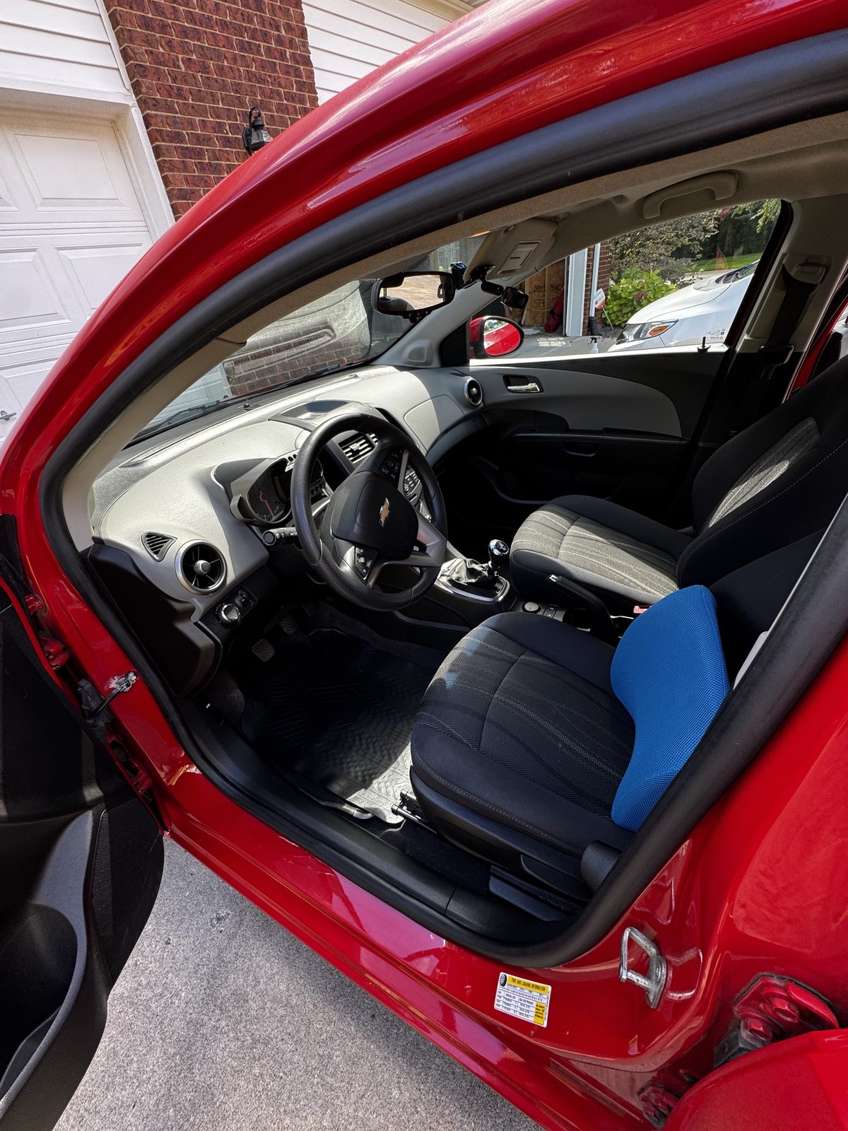 Car interior after Aero Detailing — clean seats and floor