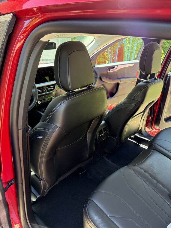 Ford Escape, rear bench after detailing by Aero Detailing, South Lyon MI