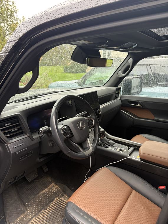 Lexus, front cabin after detailing by Aero Detailing, South Lyon MI